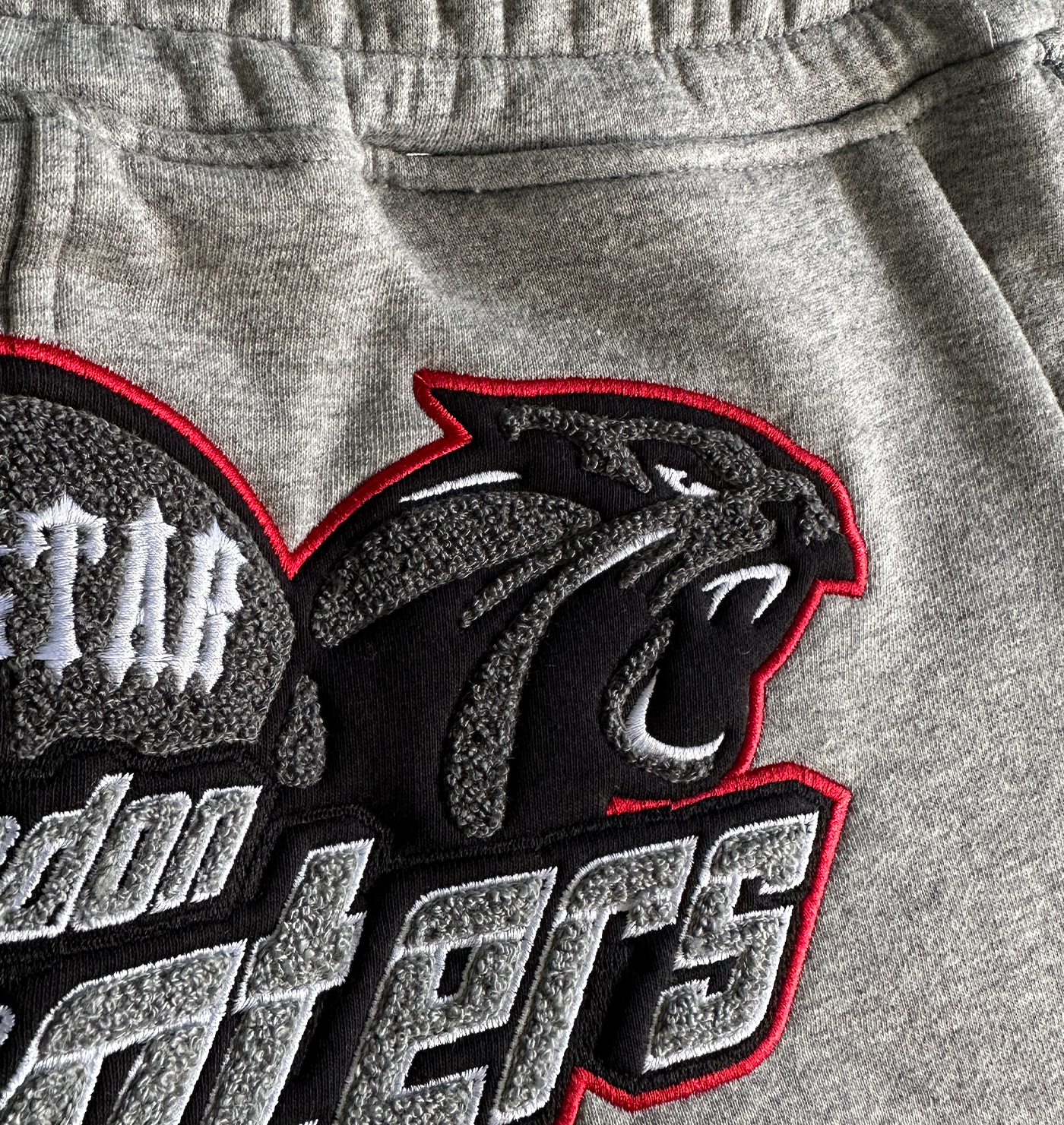 TRAPSTAR SHOOTERS TEE & SHORTS SET - (WHITE/GREY/RED)