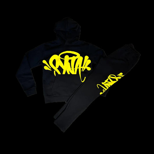 SYNAWORLD TEAM SYNA TRACKSUIT (BLACK/YELLOW)